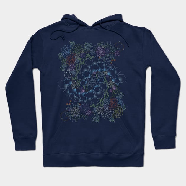 Succulent Swirl Hoodie by Max58